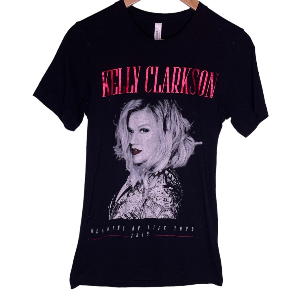 Kelly Clarkson Meaning Of Life Tour Band Tee Concert Merch Size Small